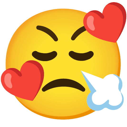 Combined Emoji - 1f624-1f970