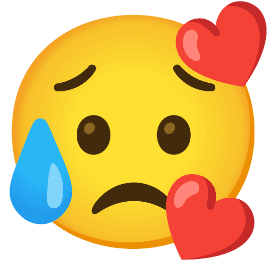 Combined Emoji - 1f625-1f970