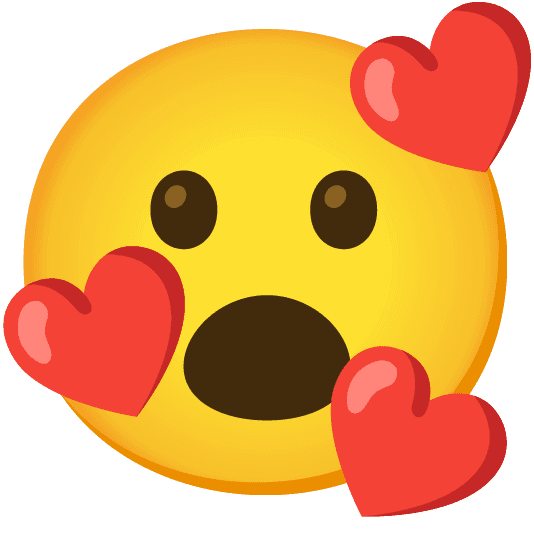 Combined Emoji - 1f62e-1f970