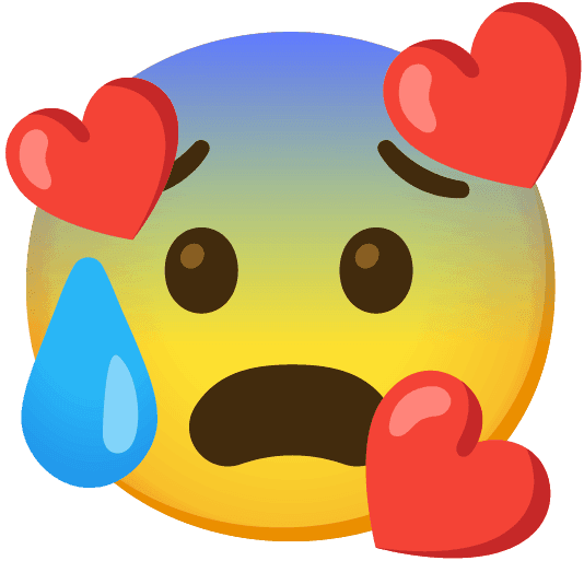 Combined Emoji - 1f630-1f970