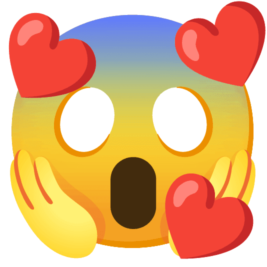 Combined Emoji - 1f631-1f970