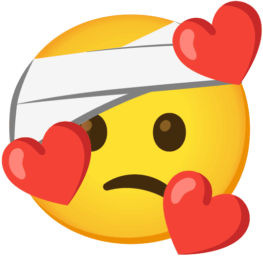 Combined Emoji - 1f915-1f970