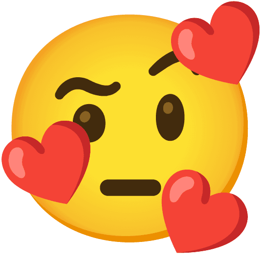 Combined Emoji - 1f928-1f970