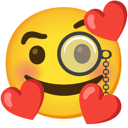 Combined Emoji - 1f970-1f9d0