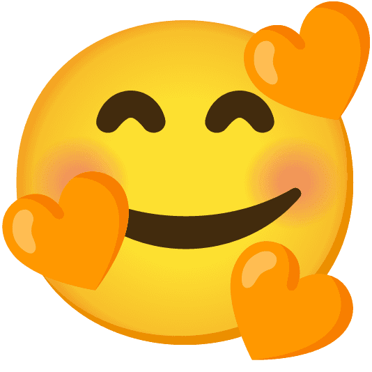 Combined Emoji - 1f970-1f9e1