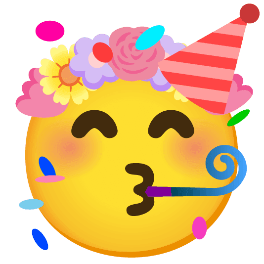 Combined Emoji - 1f337-1f973