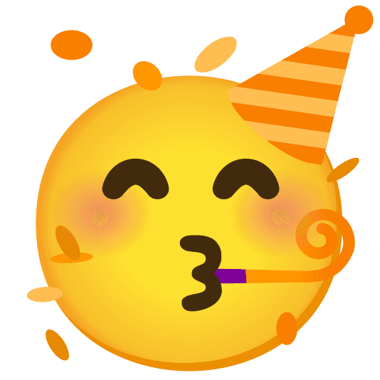 Combined Emoji - 1f973-1f9e1