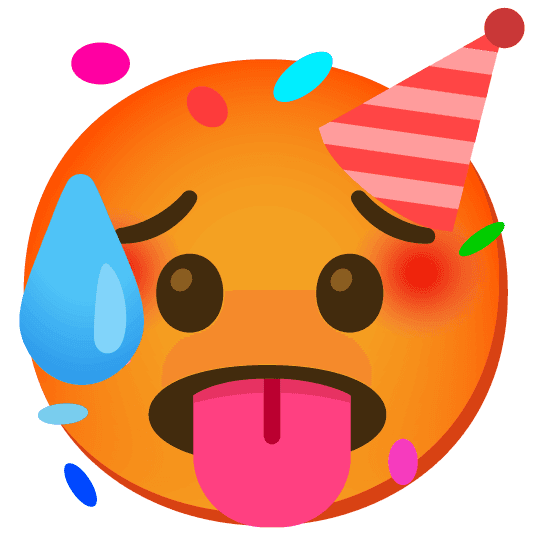 Combined Emoji - 1f973-1f975