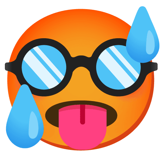 Combined Emoji - 1f975-1f978