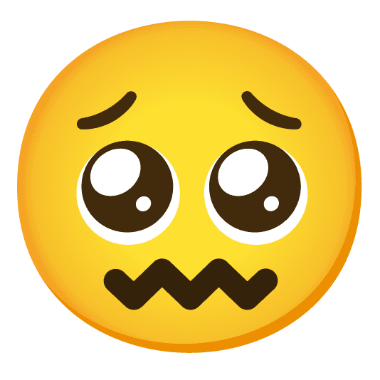 Combined Emoji - 1f616-1f97a