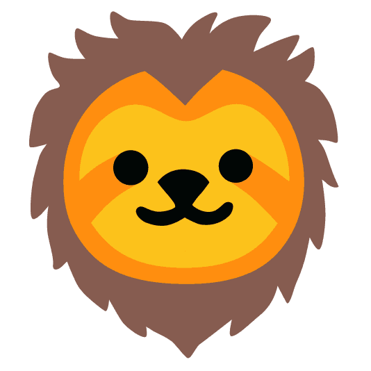 Combined Emoji - 1f981-1f9a5