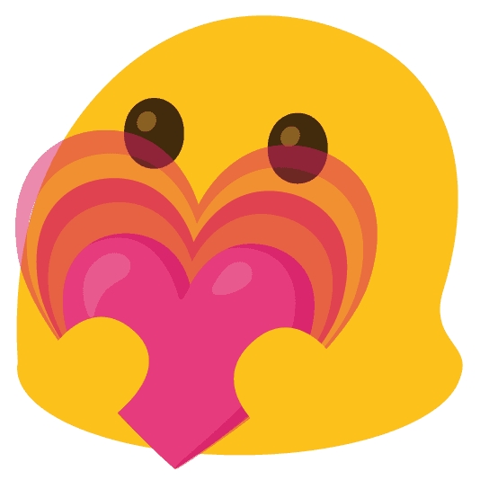 Combined Emoji - 1f497-1fa84