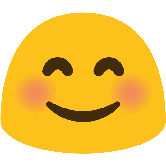 Combined Emoji - 1f60a-1fa84