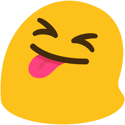 Combined Emoji - 1f61d-1fa84