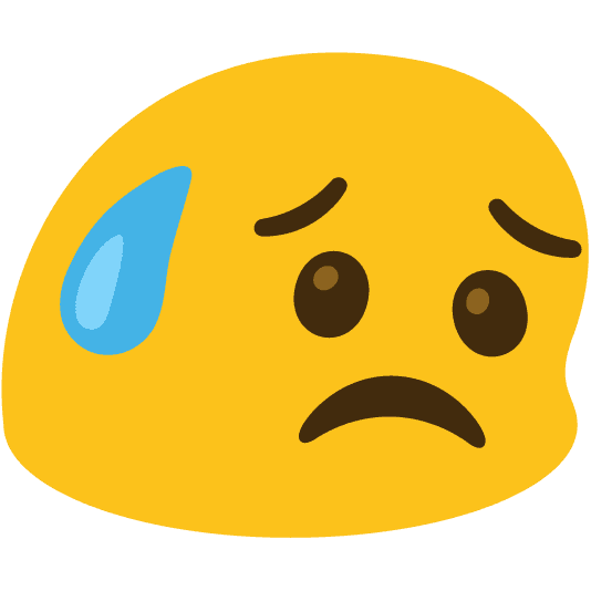 Combined Emoji - 1f625-1fa84