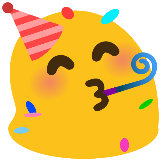 Combined Emoji - 1f973-1fa84