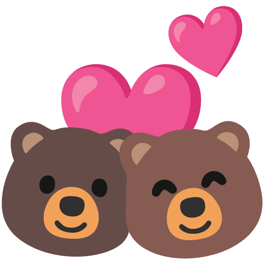 Combined Emoji - 1f43b-1f49e