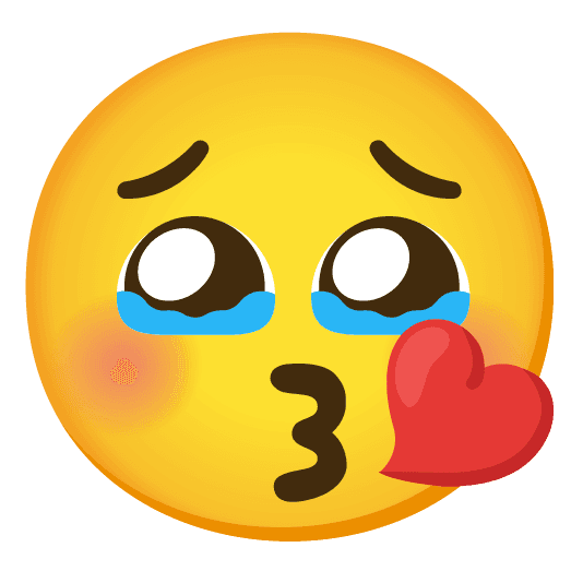 Combined Emoji - 1f618-1f979