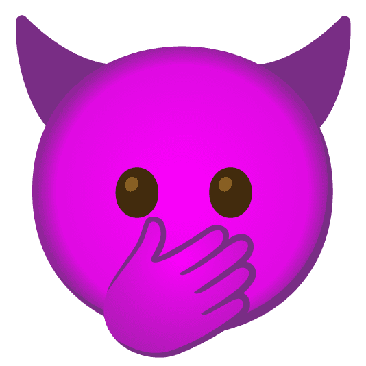 Combined Emoji - 1f608-1fae2