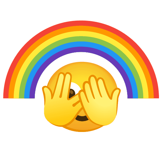 Combined Emoji - 1f308-1fae3