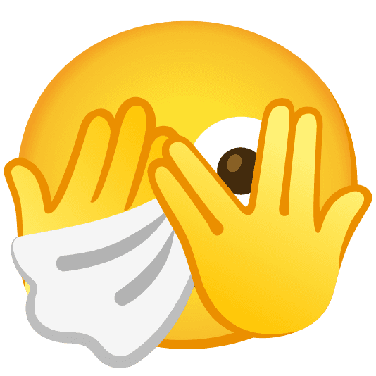 Combined Emoji - 1f927-1fae3