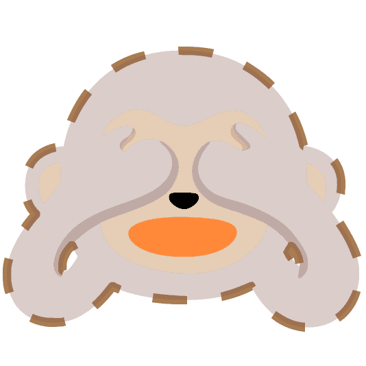 Combined Emoji - 1f648-1fae5