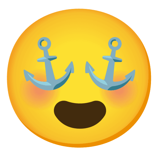 Combined Emoji - 2693-1f60d