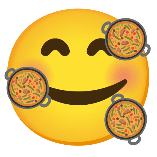 Combined Emoji - 1f958-1f970