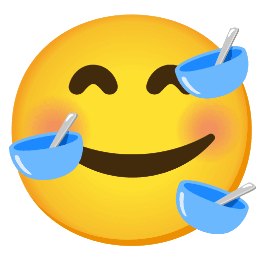 Combined Emoji - 1f963-1f970