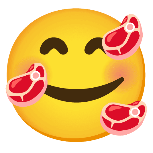 Combined Emoji - 1f969-1f970