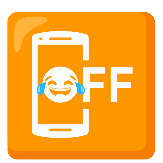 Combined Emoji - 1f4f4-1f602