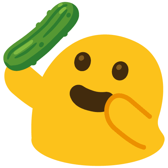 Combined Emoji - 1f952-1fa84