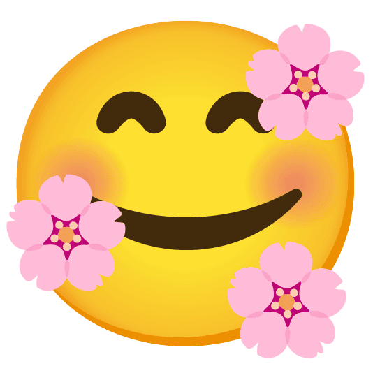 Combined Emoji - 1f338-1f970