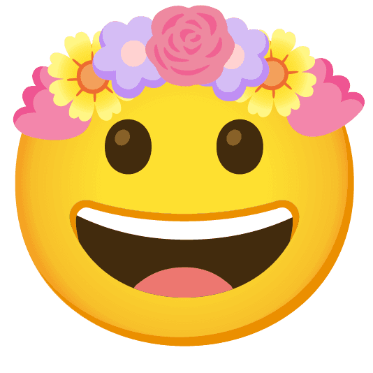 Combined Emoji - 1f337-1f600