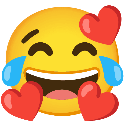 Combined Emoji - 1f602-1f970