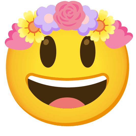 Combined Emoji - 1f337-1f603