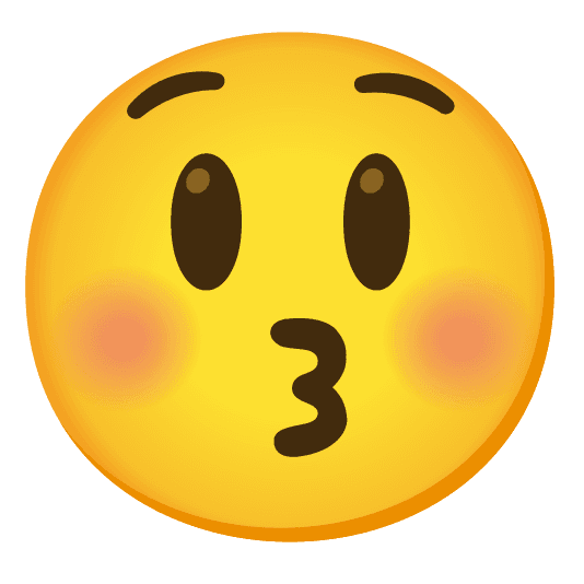 Combined Emoji - 1f603-1f61a