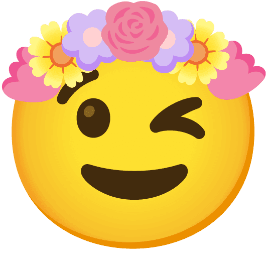 Combined Emoji - 1f337-1f609