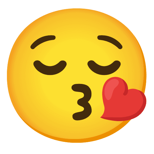 Combined Emoji - 1f60c-1f618