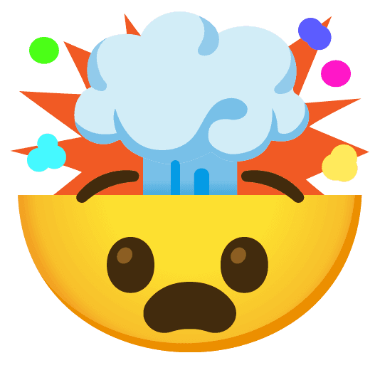 Combined Emoji - 1f627-1f92f