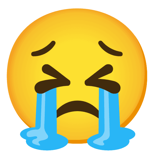 Combined Emoji - 1f623-1f62d