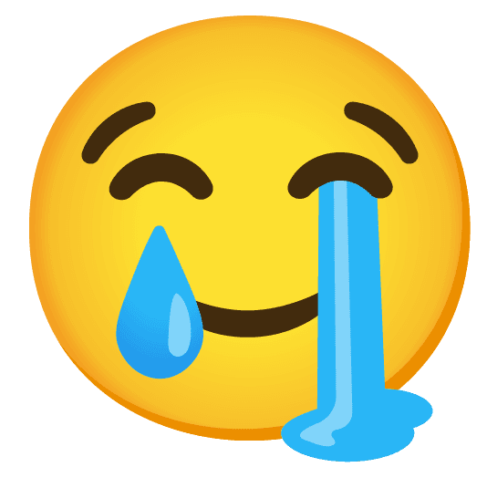 Combined Emoji - 1f62d-1f972