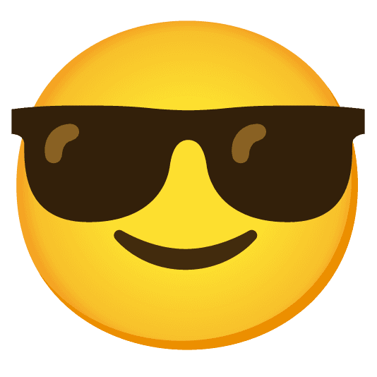 Combined Emoji - 1f60e-1f642