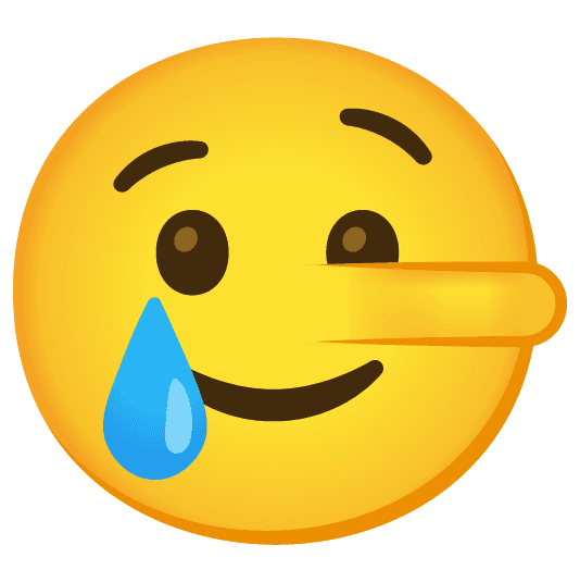 Combined Emoji - 1f925-1f972