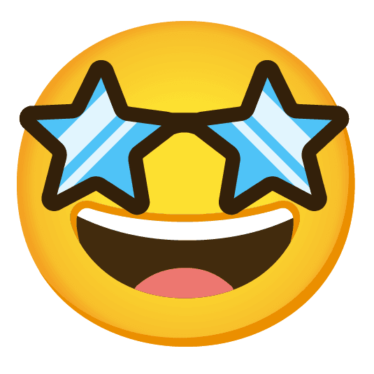 Combined Emoji - 1f929-1f978