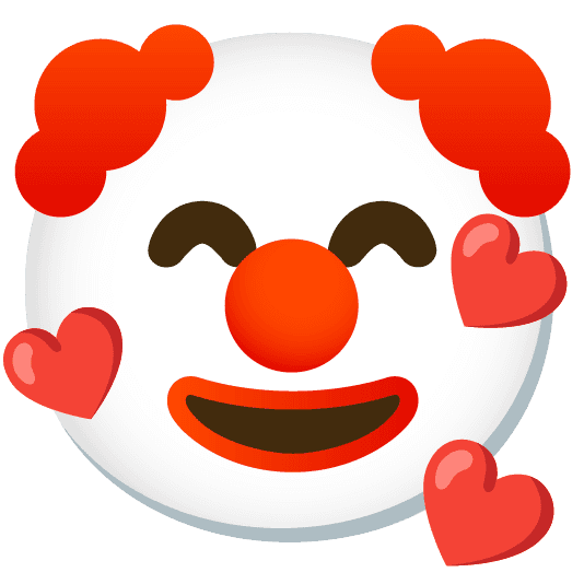 Combined Emoji - 1f921-1f970