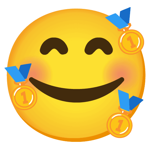 Combined Emoji - 1f947-1f970