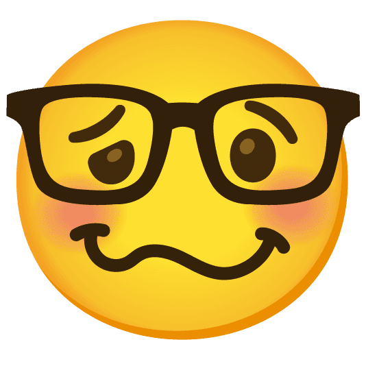 Combined Emoji - 1f913-1f974