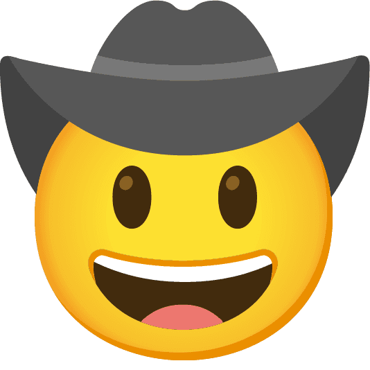 Combined Emoji - 1f5a4-1f920