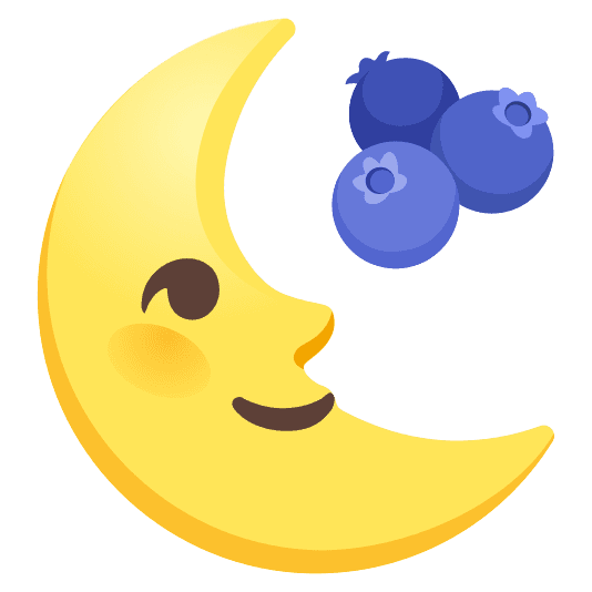 Combined Emoji - 1f31c-1fad0